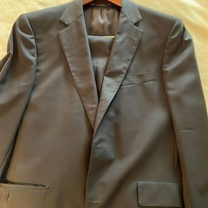 Brooks Brothers Brooksease Navy Blue Suit.  44 jacket with 37R dress pants.